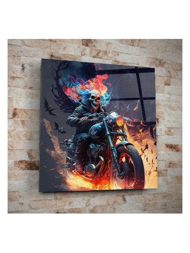Стъклено АРТ пано - Огнен пилот