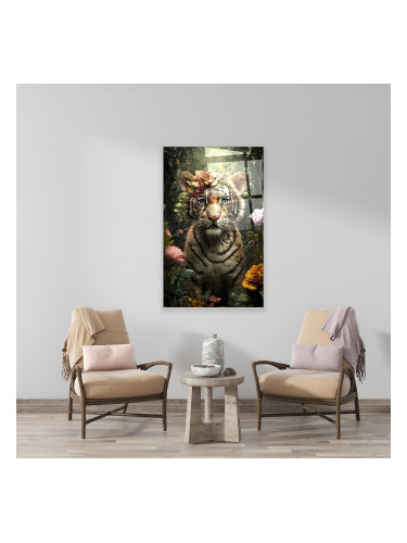 Стъклено АРТ пано - Малкото тигърче