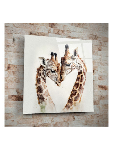 Стъклено АРТ пано - Прегръдката на джунглата