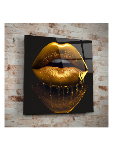 Стъклено АРТ пано - Златен шепот