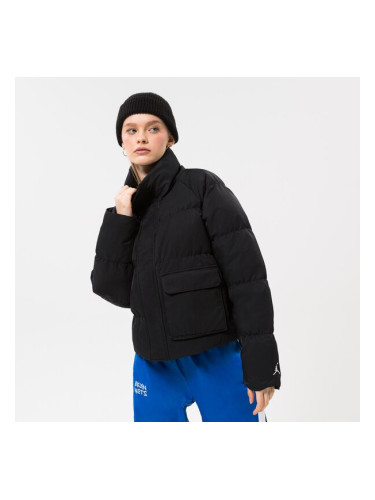 Jordan Яке Зимно W J Flight Puffer Core дамски Дрехи Зимни якета DR0546-010 Черен