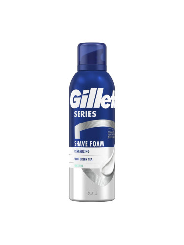 Gillette Series Revitalizing Shave Foam Пяна за бръснене за мъже 200 ml