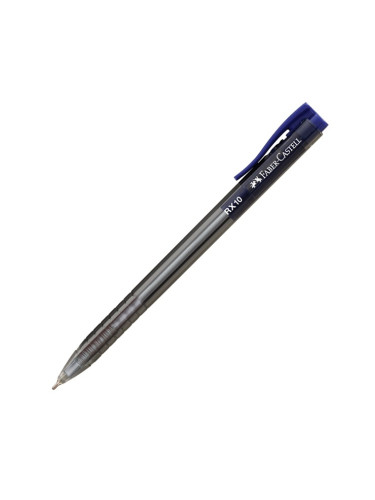 Химикалка Faber-Castell RX10, 1 mm дебелина на писане, син цвят на писане, синя