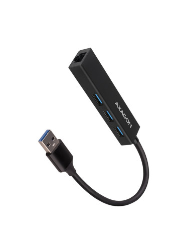 Докинг станция Axagon HMA-GL3A, 3x USB 3.2 Type A, 1x SD Card Reader, чернa
