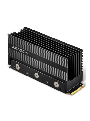 Охладител за SSD M.2 2280 AXAGON CLR-M2XL, черен