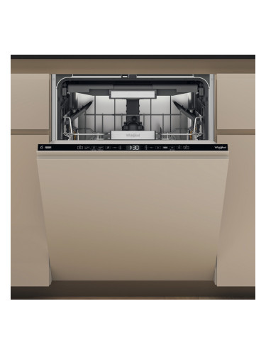 Съдомиялна за вграждане Whirlpool MaxiSpace W7I HT40 T, клас C, 15 комплекта, 8 програми, 4 температури, PowerClean Pro