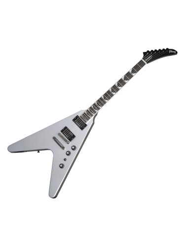 Gibson Dave Mustaine Flying V Silver Metallic Електрическа китара