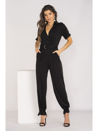 Awama Woman's Jumpsuit A660 Black
