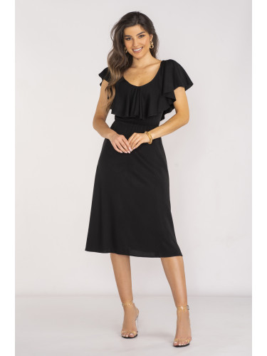 Awama Woman's Dress A659 Black