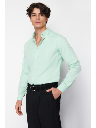 Trendyol Mint Slim Fit Smart Shirt