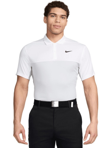 Nike Dri-Fit Victory+ Mens Polo White/Light Smoke Grey/Pure Platinum/Black 2XL Риза за поло
