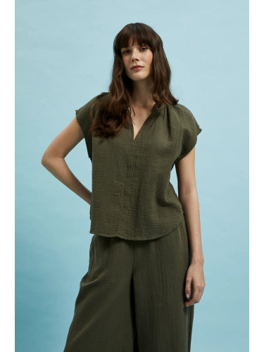 Women's blouse MOODO - olive