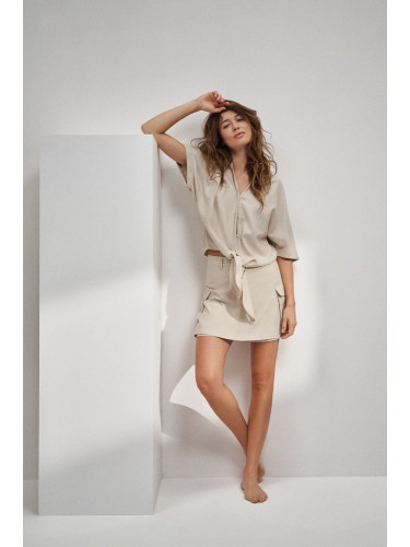 Marisse Women's Shorts L-Sh-4318 L.Beige