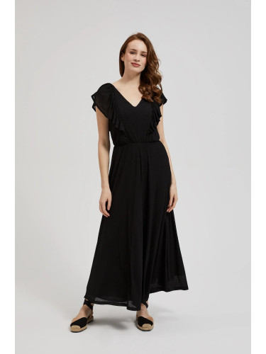 Women's maxi dress MOODO - black
