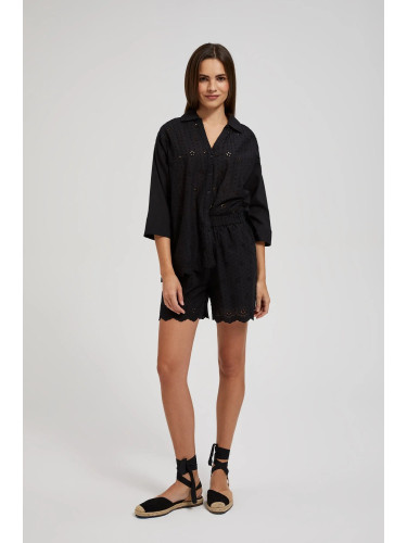 Marisse Women's Shorts L-Sh-4309 Black