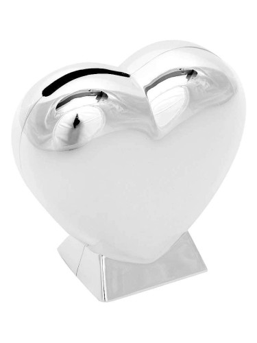 Касичка ZILVERSTAD HEART в сребрист цвят