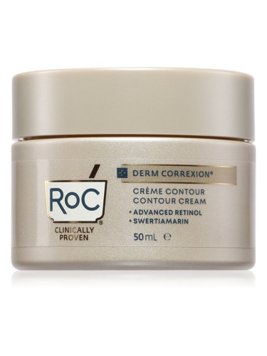 RoC Derm Correxion Contour укрепващ крем за лице против бръчки с ретинол 50 мл.