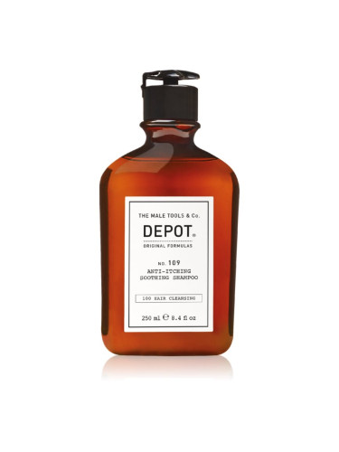 DEPOT 100 HAIR CLEANSING NO. 109 ANTI-ITCHING SOOTHING SHAMPOO успокояващ шампоан за всички видове коса 250 мл.