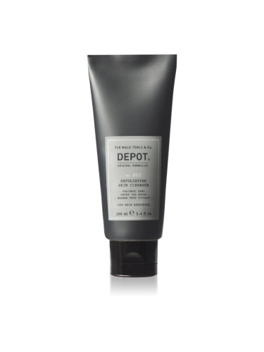 Depot 800 SKIN SPECIFICS NO. 802 EXFOLIATING SKIN CLEANSER ексфолиращ почистващ гел за мъже 100 мл.