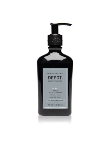 Depot No. 801 Daily Skin Cleanser почистващ гел за всички типове кожа на лицето 200 мл.