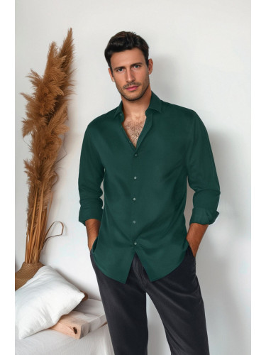 Trendyol Green Slim Fit Smart Shirt