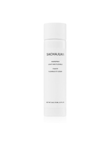 Sachajuan Hairspray Light and Flexible лак за коса за естествена фиксация 75 мл.