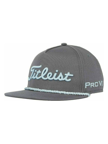 Titleist Tour Rope Flat Bill Charcoal/Sky UNI Каскет