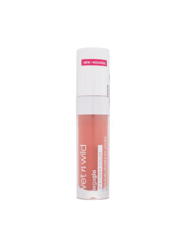 Wet n Wild MegaGlo Lip & Cheek Color Червило за жени 6,5 ml Нюанс Rosy Romance