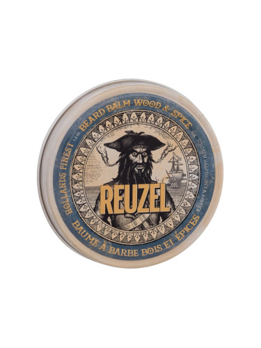 Reuzel Beard Balm Wood & Spice Балсам за брада за мъже 35 гр
