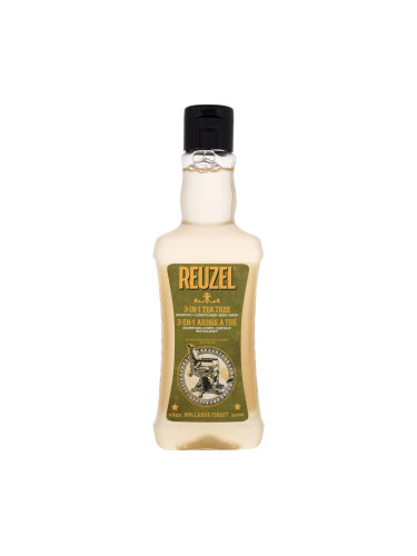 Reuzel 3 in 1 Tea Tree Шампоан за мъже 350 ml