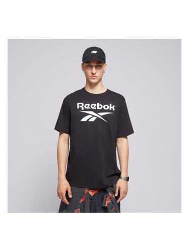 Reebok Тениска Ri Big Stacked Logo мъжки Дрехи Тениски 100070405 Черен