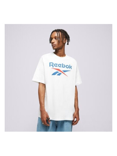 Reebok Тениска Reebok Identity Big Logo Tee мъжки Дрехи Тениски 100071175 Бял