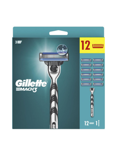 Gillette Mach3 Самобръсначка за мъже Комплект