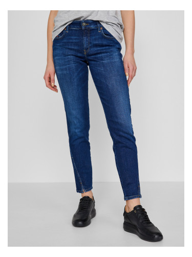 Navy blue women's straight fit jeans Diesel D-Jevel