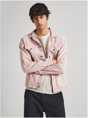 Light Pink Pepe Jeans Denim Jacket - Men's