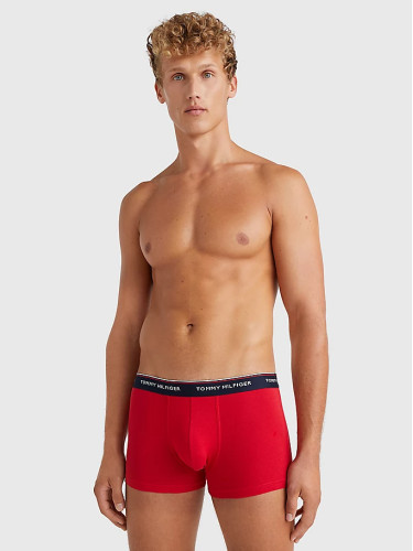 Set of three men's boxer shorts in red and blue Tommy Hilfiger Underwear