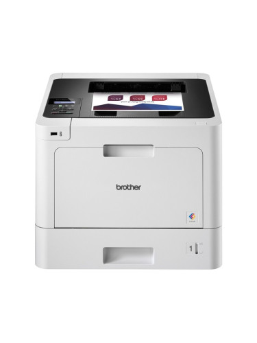 Лазерен принтер Brother HL-L8260CDW, цветен, 2,400 x 600dpi, 31 стр/мин, Lan1000, Wi-Fi, USB, A4