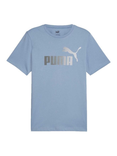 Puma ESSENTIALS + SUMMER SPORTS TEE Мъжка тениска, светлосиньо, размер