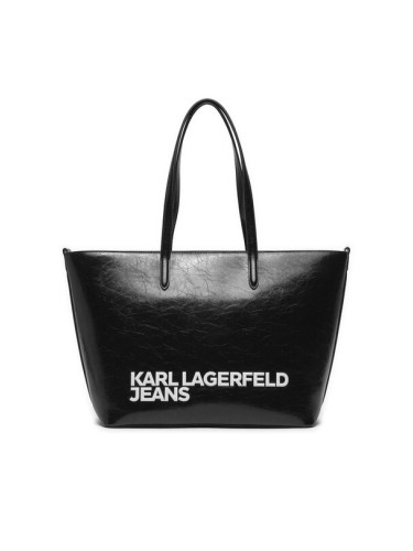 Karl Lagerfeld Jeans Дамска чанта 241J3001 Черен