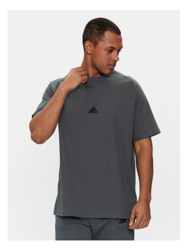 adidas Тишърт Z.N.E. IS8358 Зелен Loose Fit