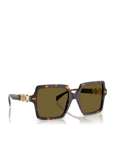 Versace Слънчеви очила 0VE4441 108/73 Кафяв