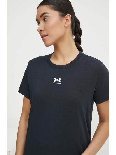 Тениска Under Armour в черно