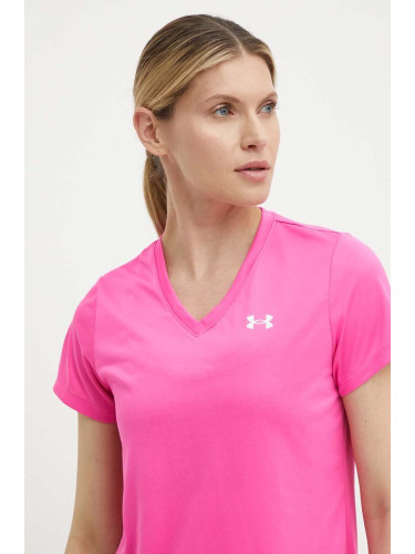 Тениска за трениране Under Armour Tech в розово