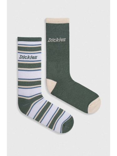 Чорапи Dickies GLADE SPRING SOCKS (2 чифта) в зелено DK0A4YPT