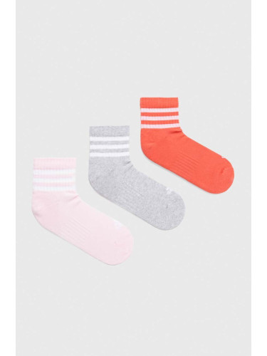 Чорапи adidas (3 броя)  3-pack в сиво IP2636