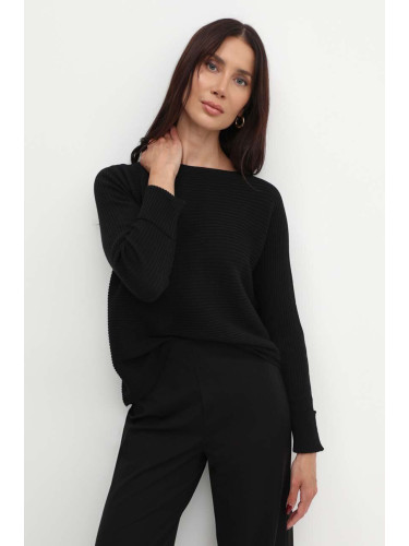 Пуловер MAX&Co. дамски в черно от лека материя 2416361053200