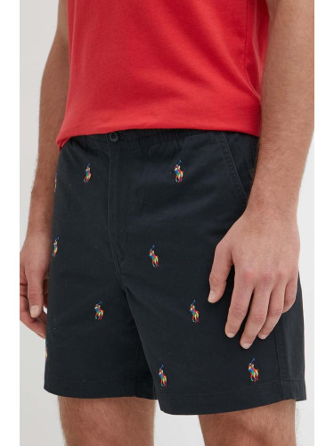 Къс панталон Polo Ralph Lauren в черно 710924061