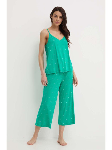 Пижама Dkny дамска в зелено YI90010