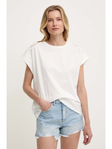 Тениска Answear Lab в бяло