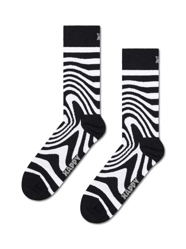 Чорапи Happy Socks Dizzy Sock в черно